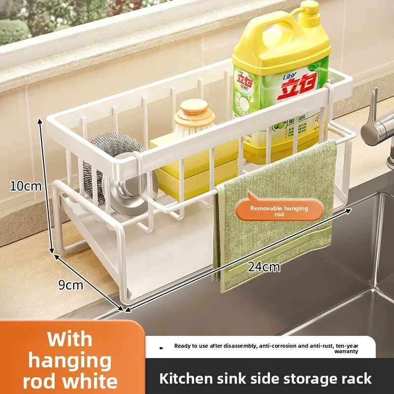 Sink Sponge Holder & Drain Rack