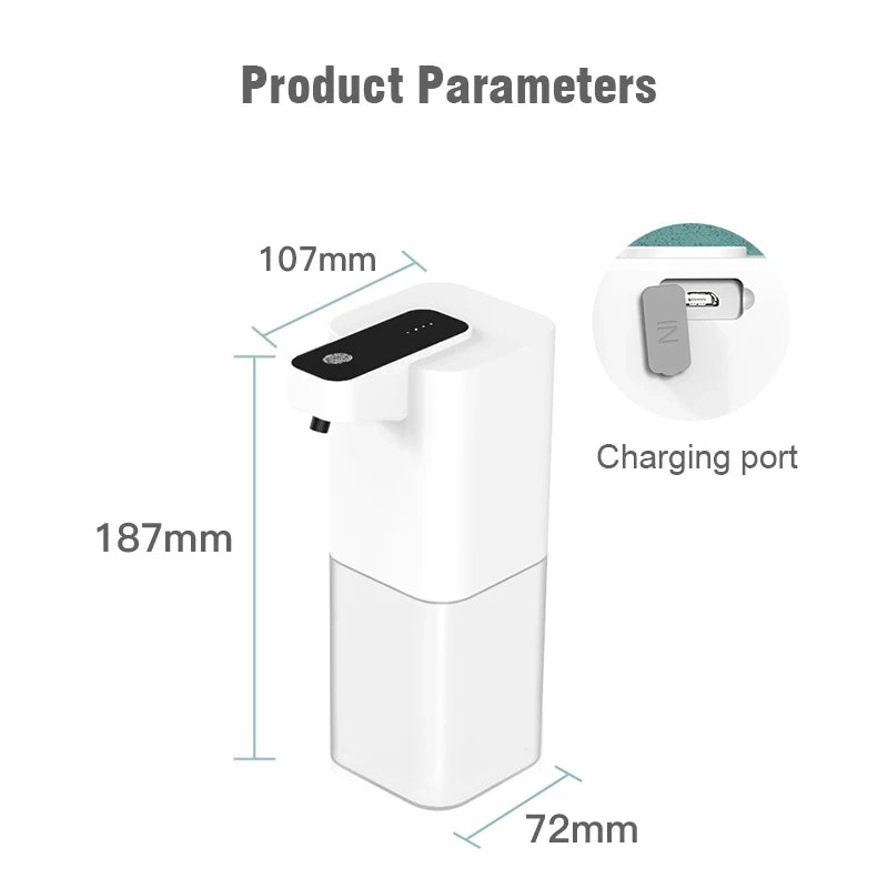 USB Rechargeable Automatic Foam Soap Dispenser