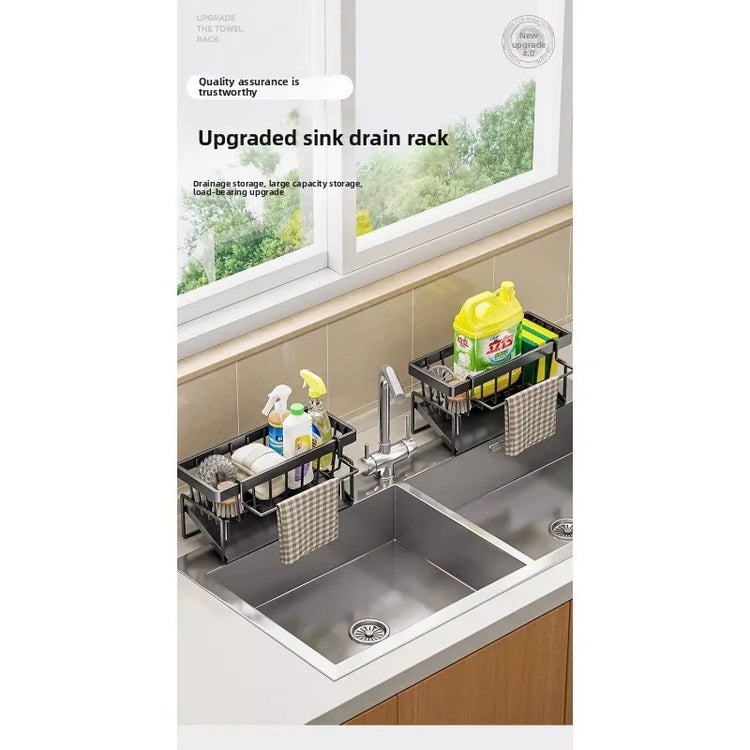 Sink Sponge Holder & Drain Rack